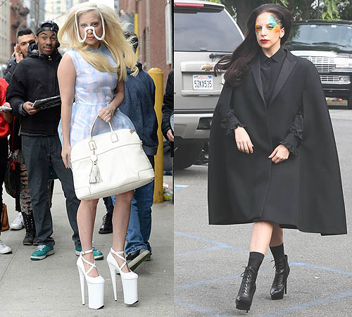 high heels Lady Gaga