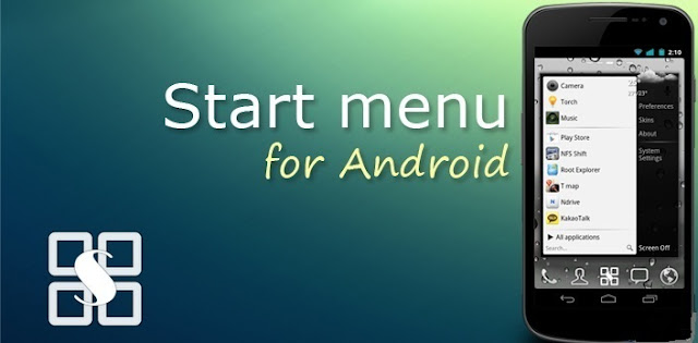 Start menu for Android APK 