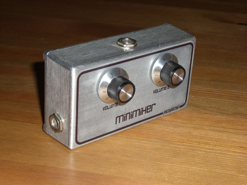 Two-channel passive mini-mixer | DIY Strat (and other guitar & audio