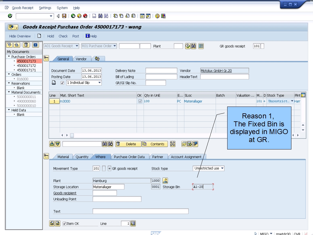 青蛙SAP分享 Froggy's SAP sharing MM Fixed Storage Bin