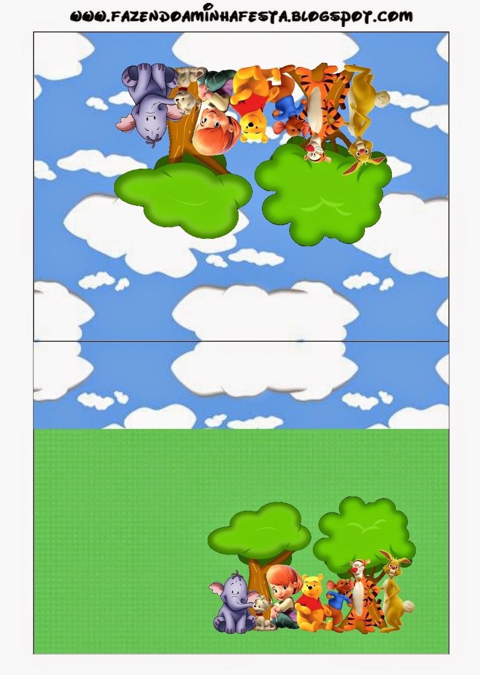 Winnie the Pooh: Etiquetas Candy Bar para Imprimir Gratis. Etiquetas de Winnie the Pooh para imprimir gratis.