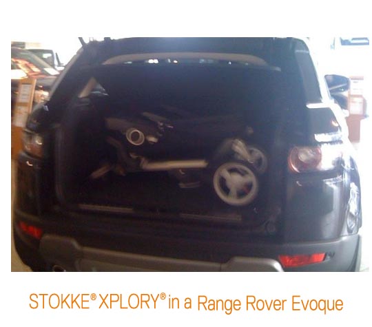 Stokke® Xplory® in Renault Grand Scenic