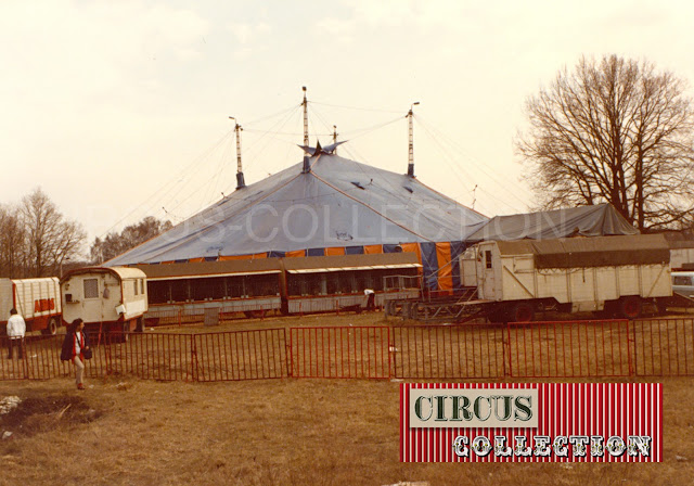 les installations du cirque d'Allemagne de l'est