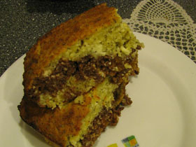 Dvispalvis varškės apkepas Dvispalvis varškės apkepas receptas