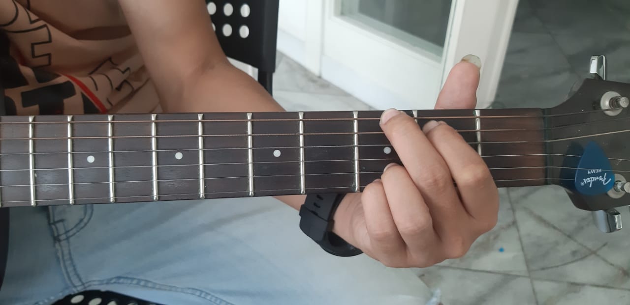 Kunci Dasar Gitar D