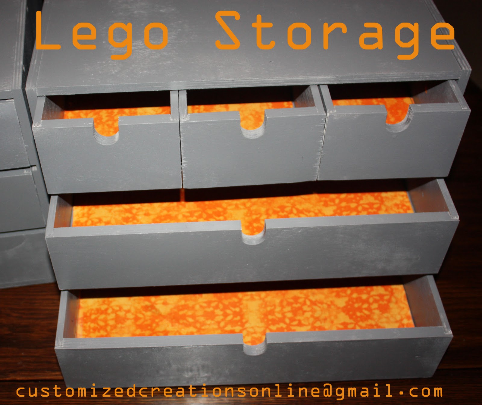 Customized Creations: Organize It Friday: Lego Storage