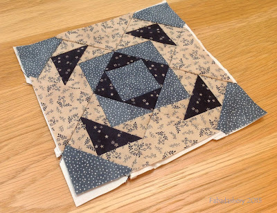 Miniature Block of the Month July 2015 - The Quilt Room