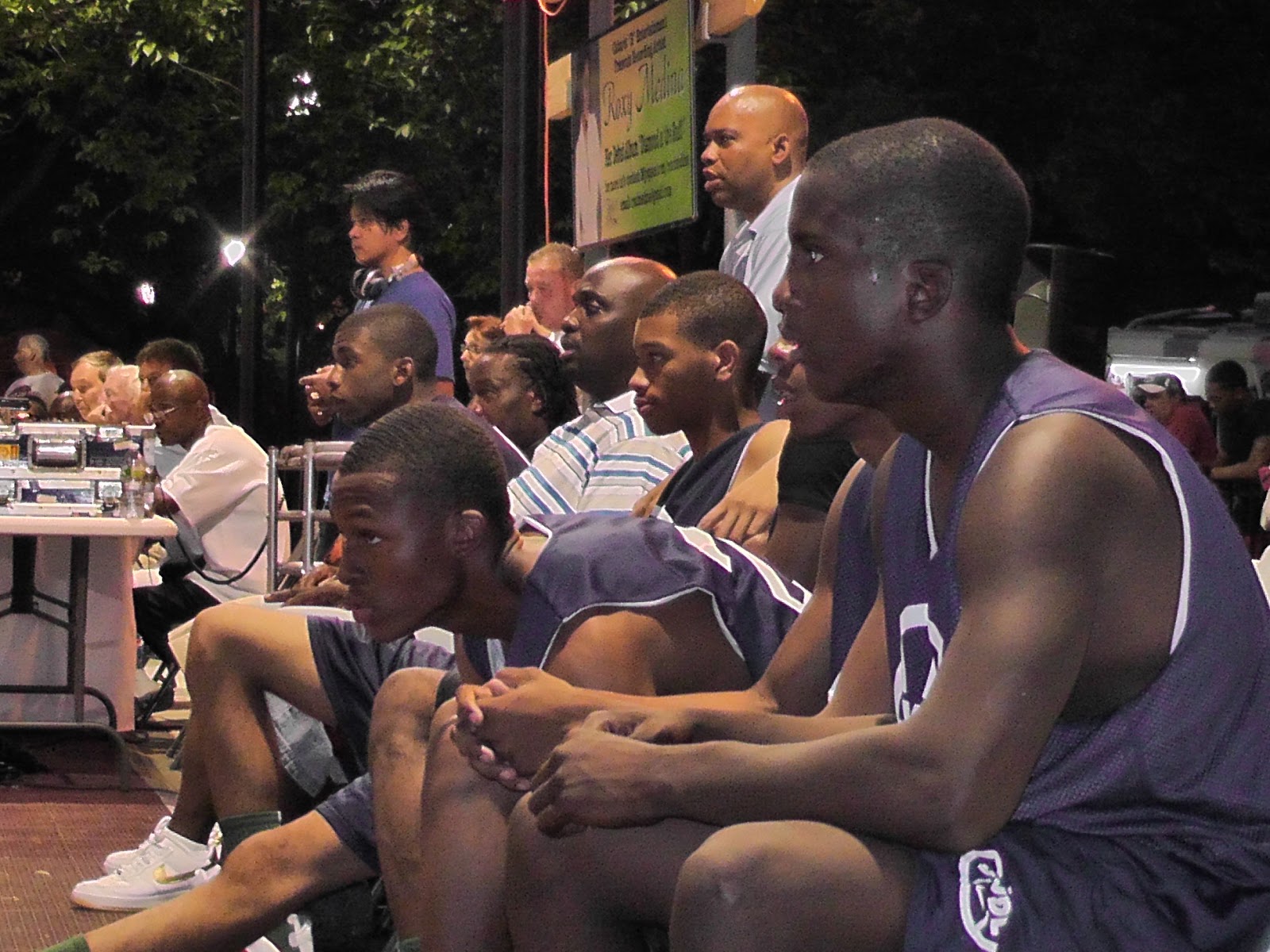 Hamilton Park Summer Basketball League H.P. High School All Stars vs