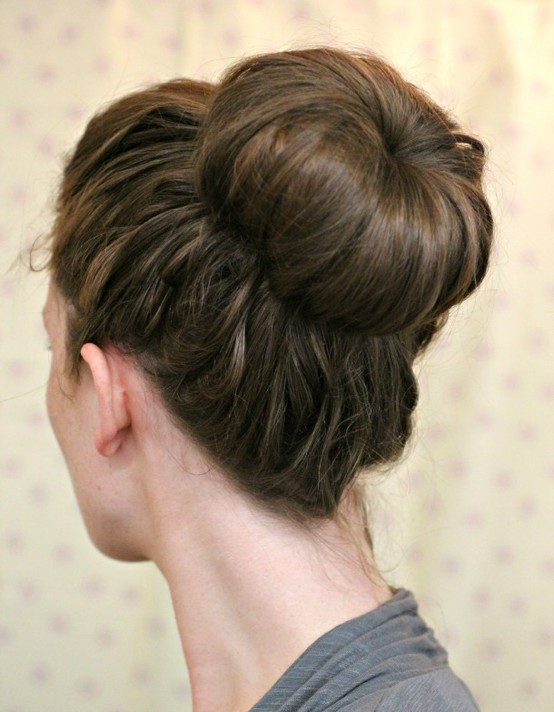 Style is Eternal Doughnut Bun With Sock