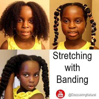 Discoveringnatural Heatless Stretching Natural Hair Banding