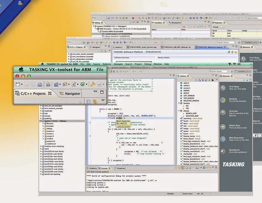Altium TASKING ARM CortexM Embedded Development Tools for the Mac