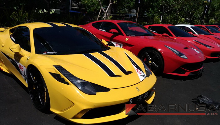 Pertebal Persaudaraan dan Jiwa Sosial, Pemilik Super Car Berkumpul di Bali