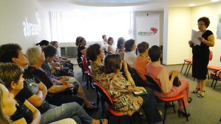 PALESTRA "CÂNCER DE MAMA: PREVENÇÃO, TRATAMENTOS E DEPOIMENTOS"