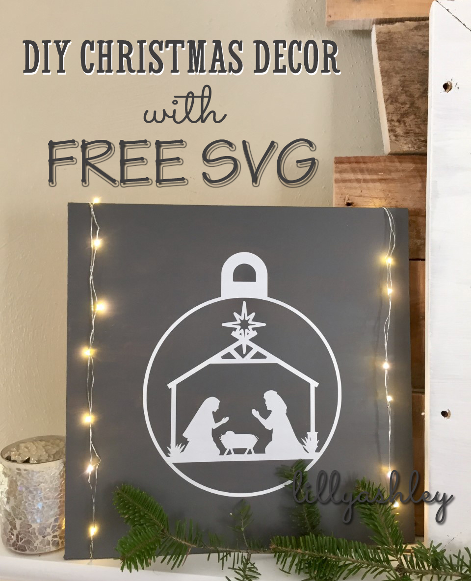 Free Nativity SVG