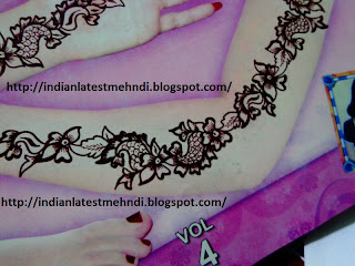 flower mehndi designs 2013 for arms 1