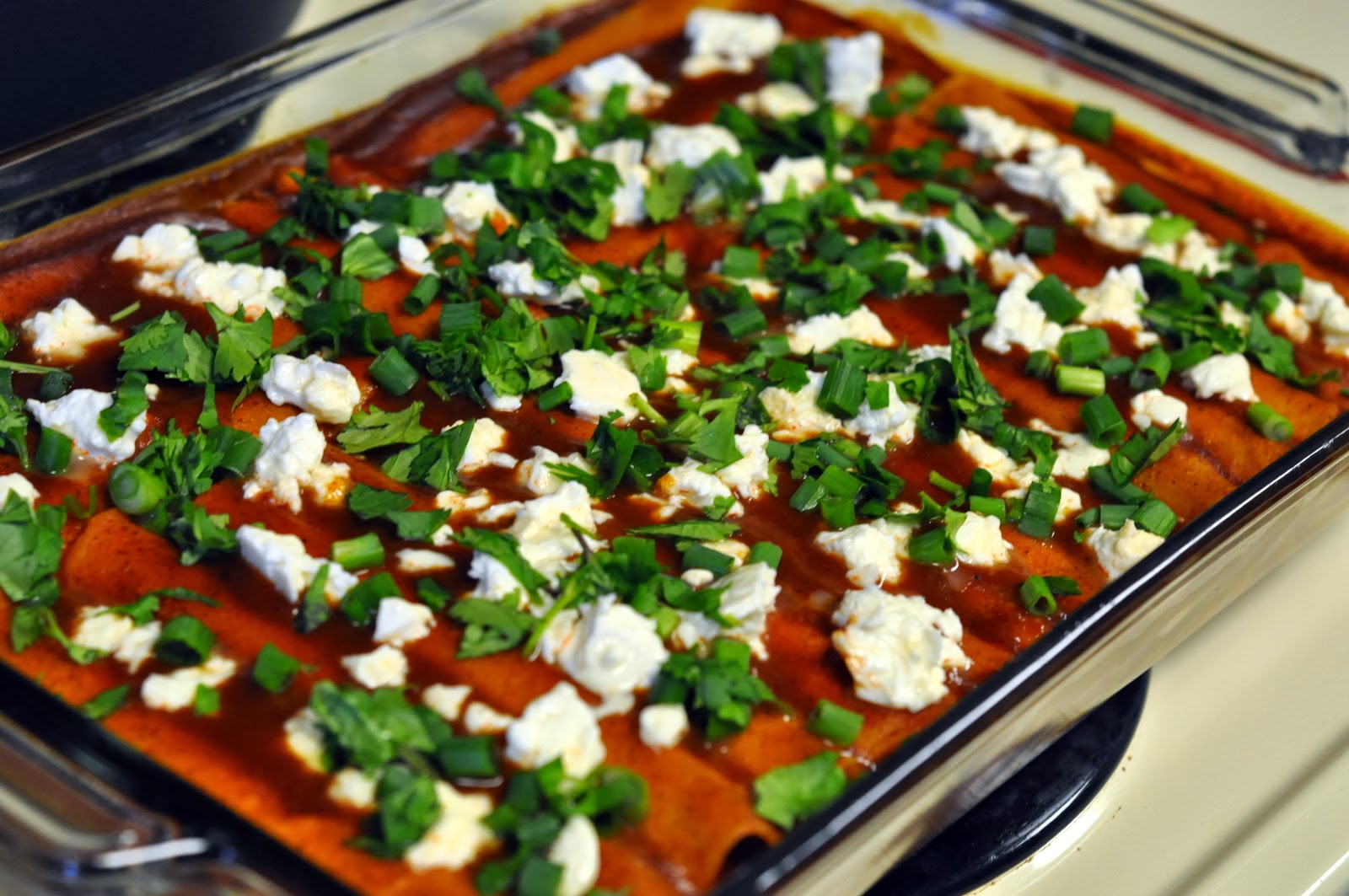 Weeknight Cheese Enchiladas | Taste As You Go