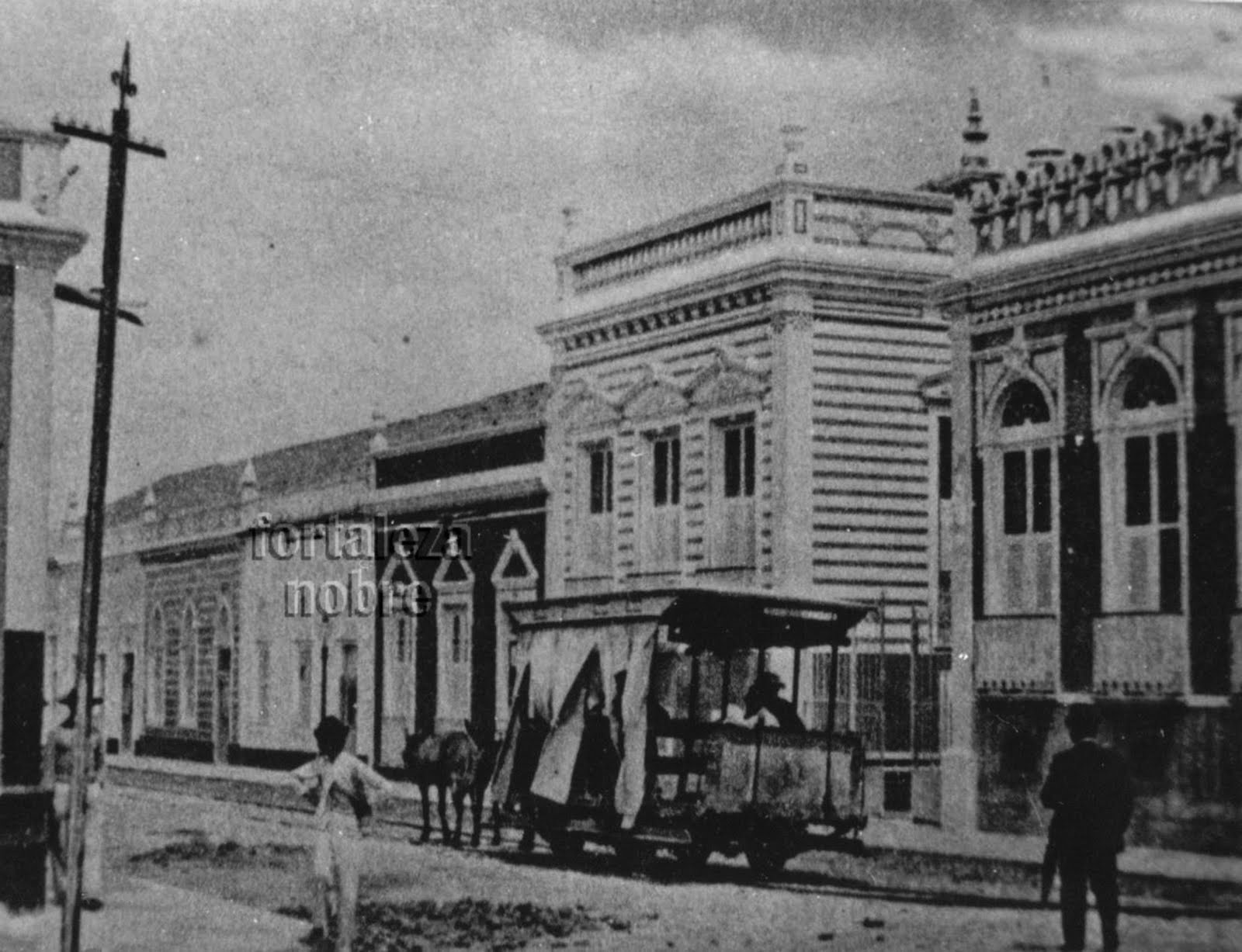 Fortaleza Nobre Resgatando a Fortaleza antiga Fotos antigas Rua Barão do Rio Branco