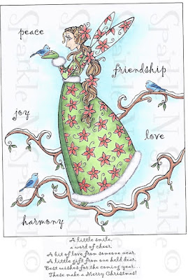 Creative Smiles - my little crafting world: Holly the Christmas Fairy