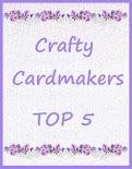 Top 5 at Crafty Cardmakers