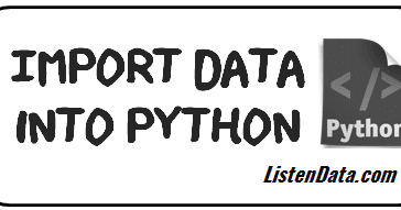 How to Import Data into Python