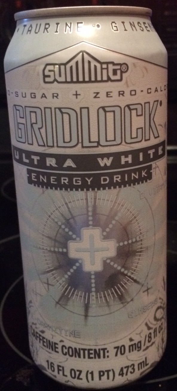 Gridlock Ultra White Energy Drink (Aldi)