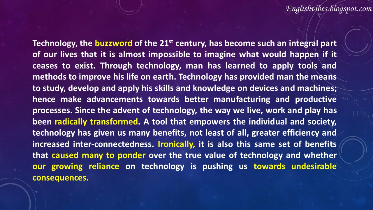 ENGLISH VIBES Continuous Writing Advantages and Disadvantages of