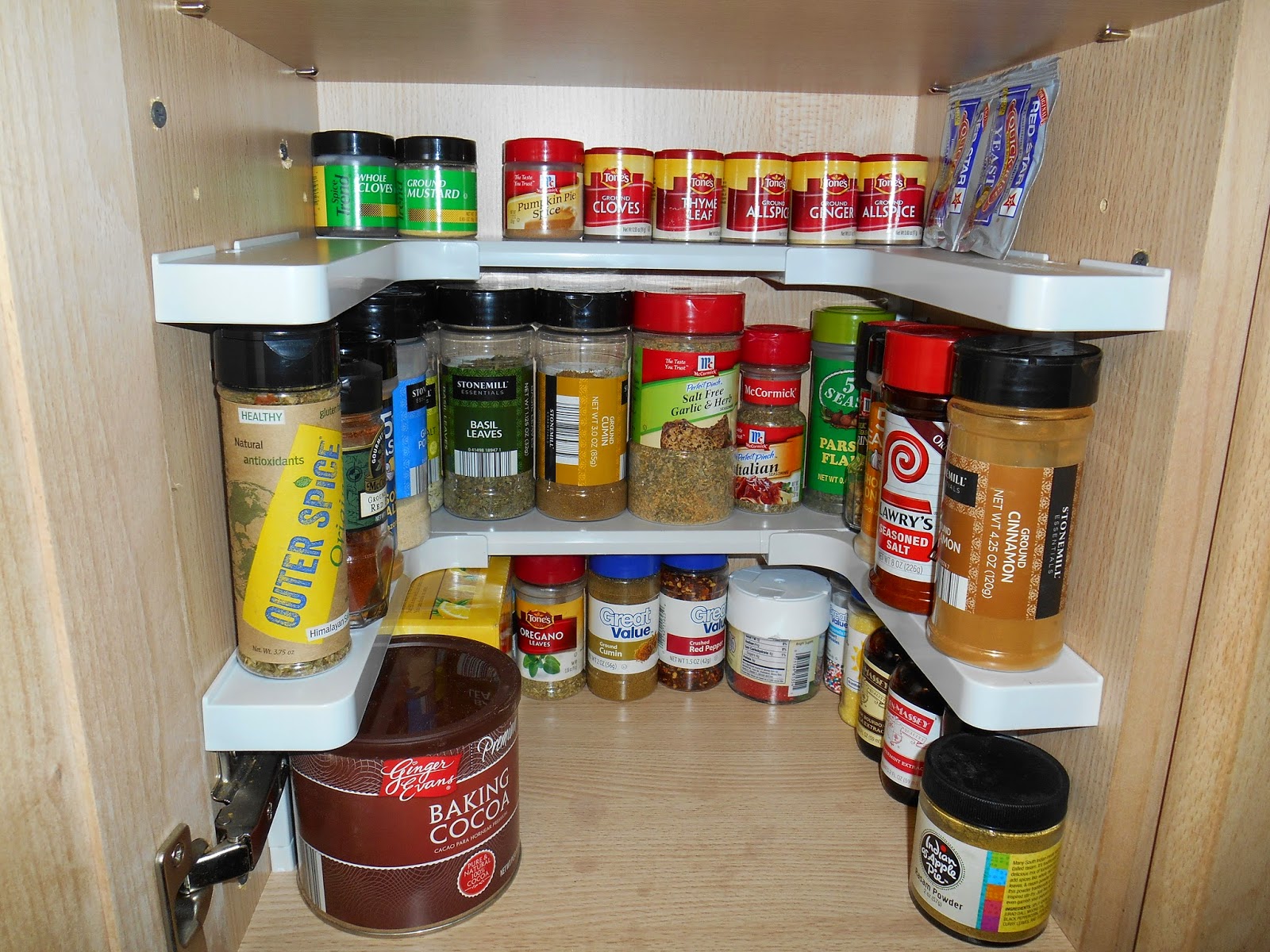 At the Fence: Organize Your Cupboards With Spicy Shelf!! #FoodieFriday