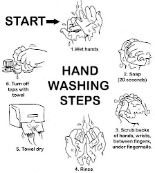 steps handwashing germs