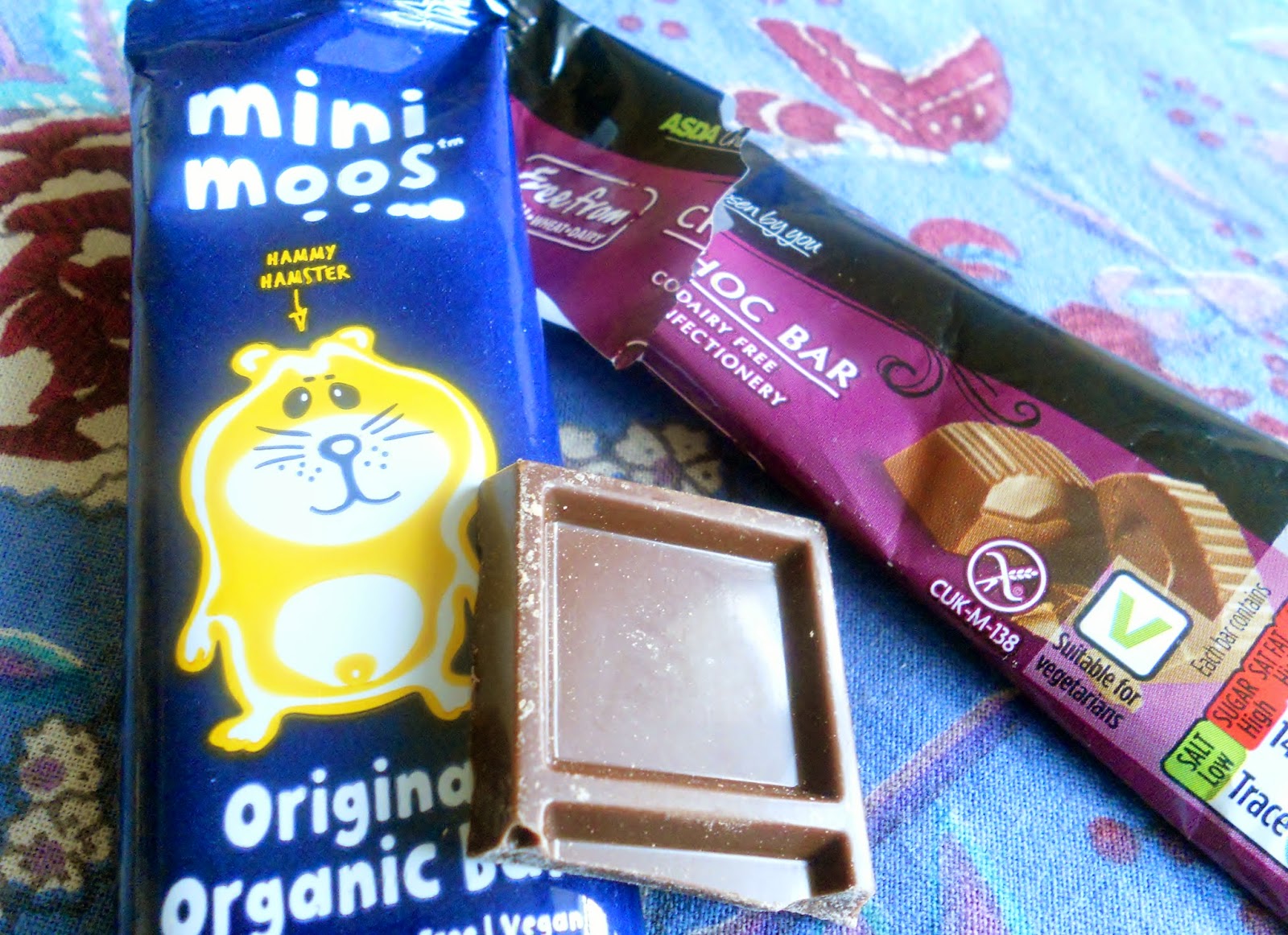 Dairy Free Chocolate Moo Free vs Asda Free From