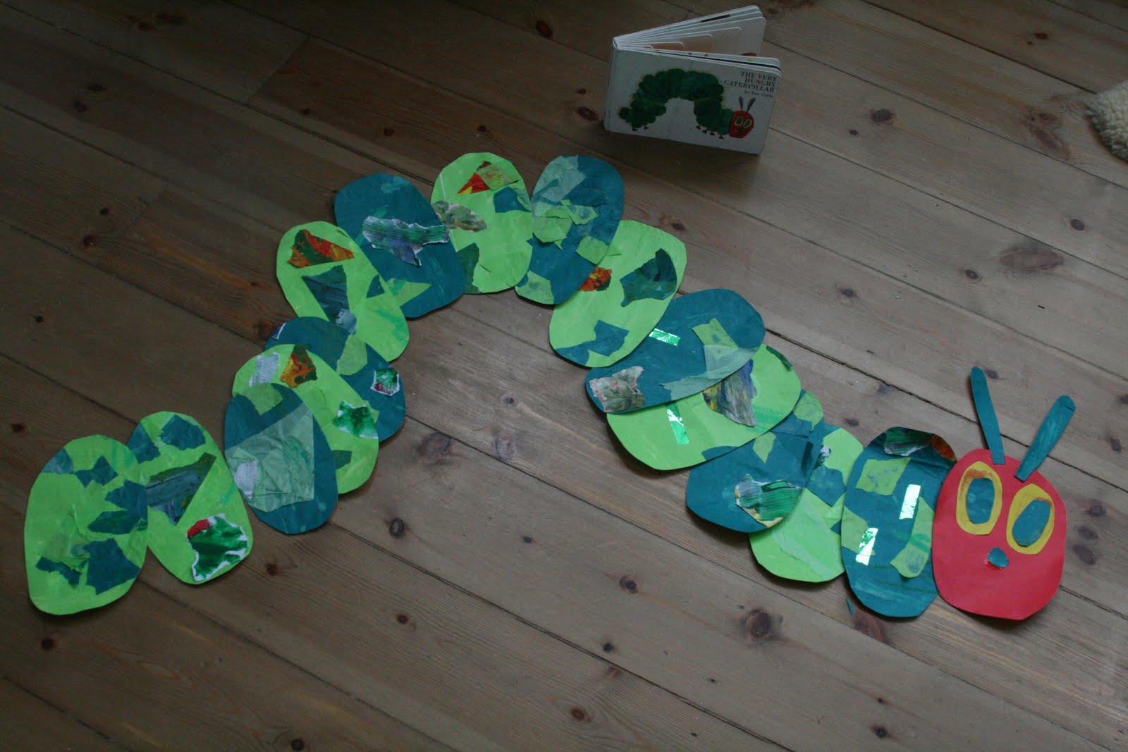 The Very Hungry Caterpillar Wall Collage The Imagination Tree