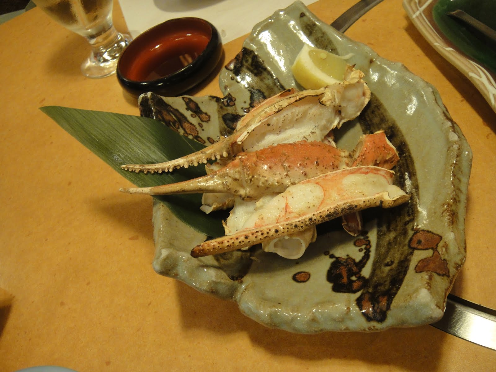 pakdoktergolfblog Osaka Day 1 Dinner the Crab Restaurant