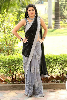 Beautiful Indian Girl Akshitha Navel Hip Show in Black Saree Navel Queens Beautiful Indian Girl Akshitha Navel Hip Show in Black Saree Navel Queens