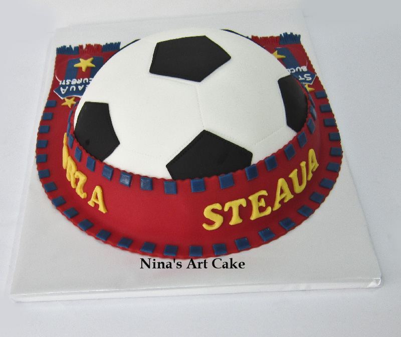 Nina's Art Cake: Steaua Bucuresti