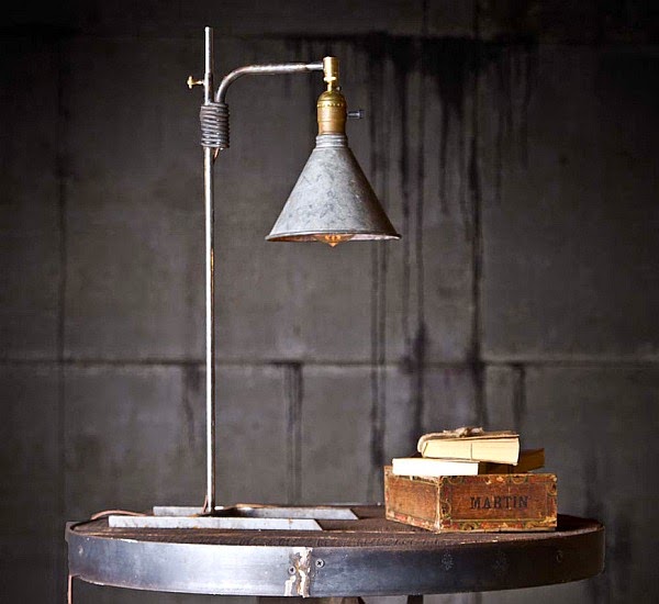 Retro industrial ceiling lamps