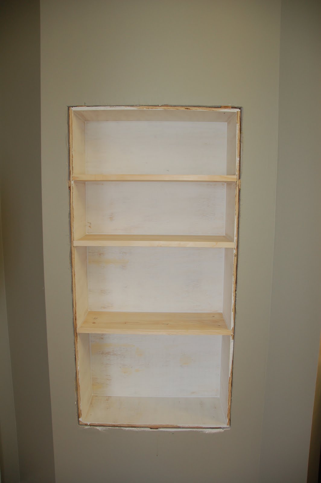 Renovate and Create Bathroom Storage Cubby