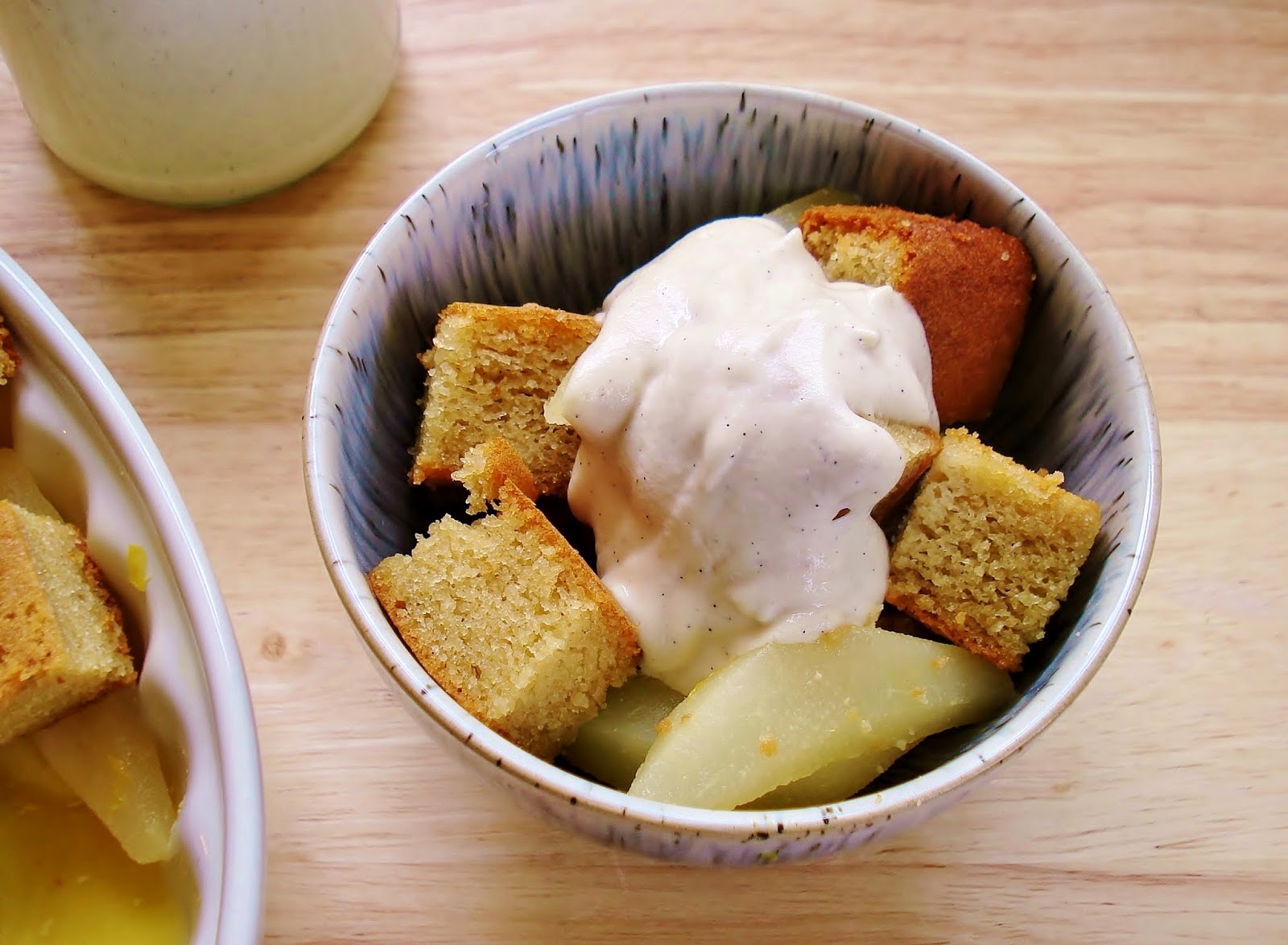 Pear and Ginger Pudding GF SCD Gluten Free SCD and Veggie