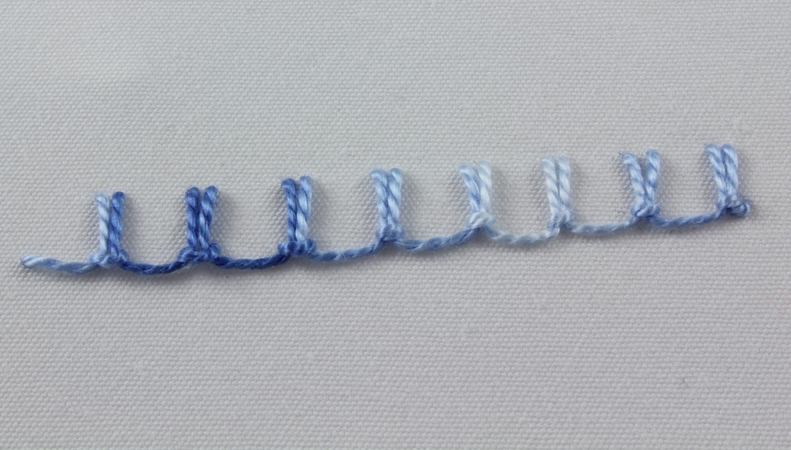 big B 100 Stitches Up and down buttonhole stitch