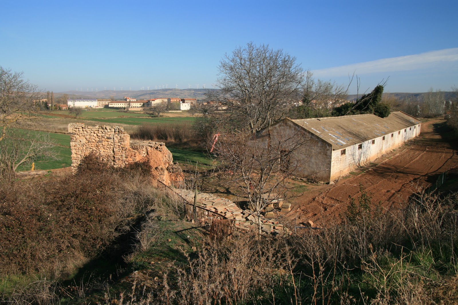 Centro de Estudios Borjanos Piedras francesas en un molino de Vera de