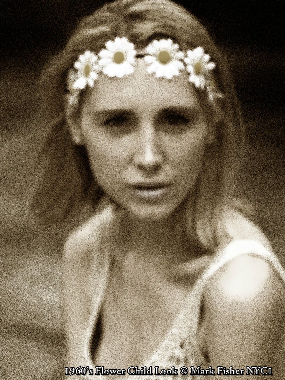 Mark Fisher American Photographer™ 1960’s Flower Child Look • American