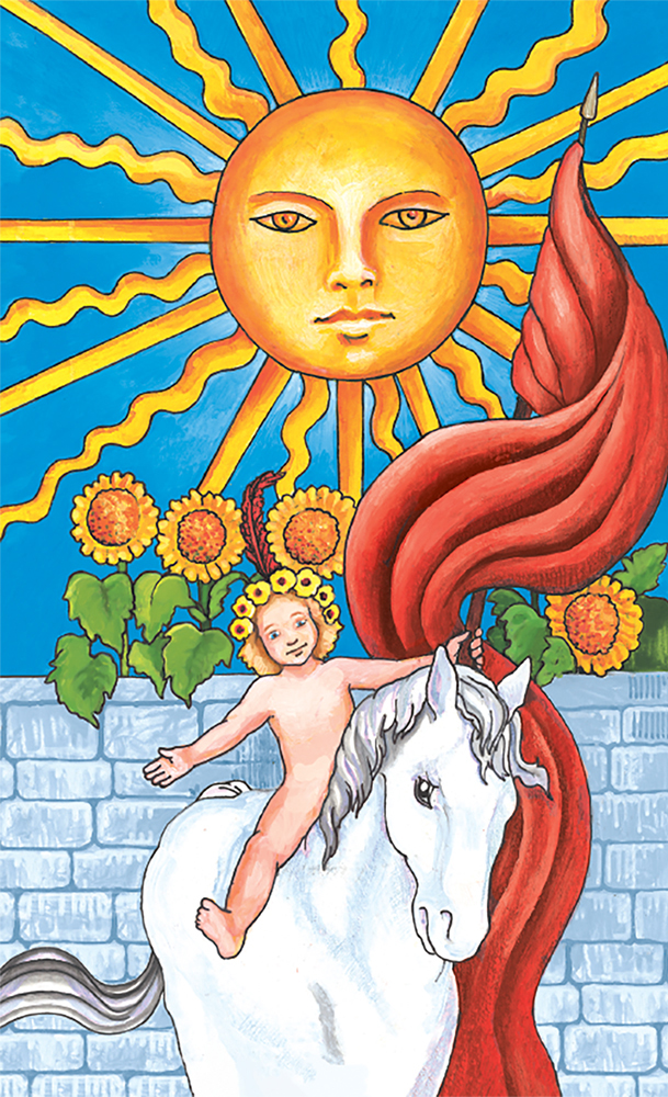 Что означает карта таро the sun