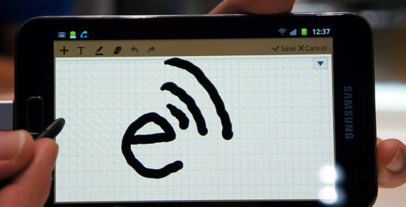 Samsung Galaxy Note Hadir Dengan Stylus Pen
