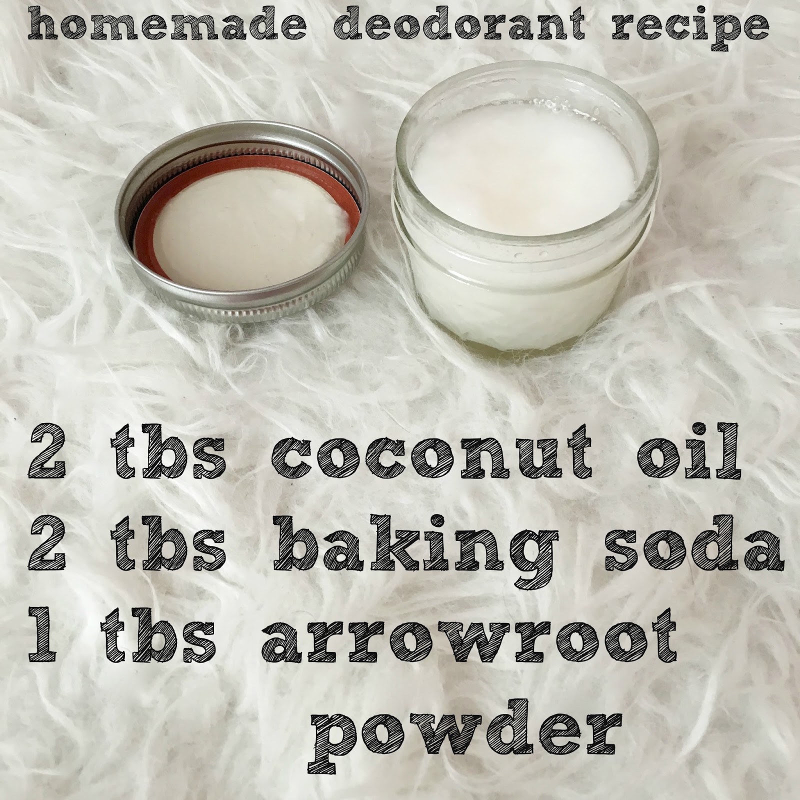 Homemade Deodorant Recipe Beauty Series Living in Color