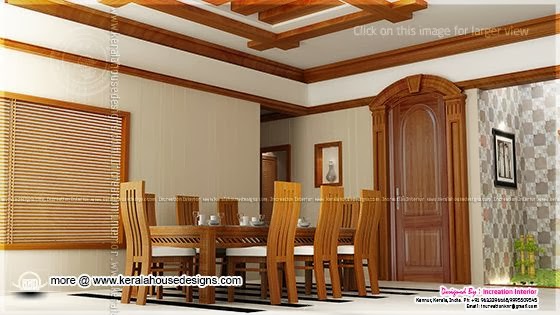 Dining room rendering