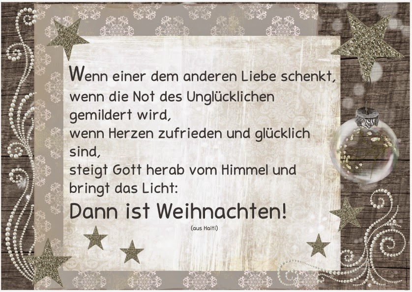 Ideenreise: Weihnachtliche Grüße und Gedanken