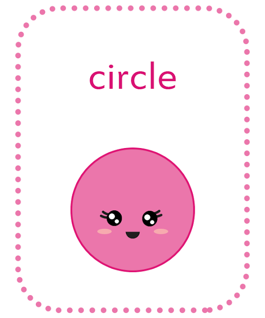Shapes Flashcards for kids - Circle