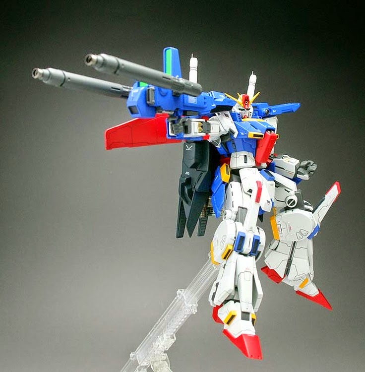 Custom Build HGUC 1/144 MSZ010 ZZ Gundam "Enhanced"