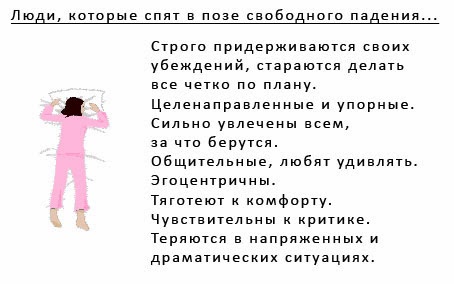 Позы сна и их значение с картинками
