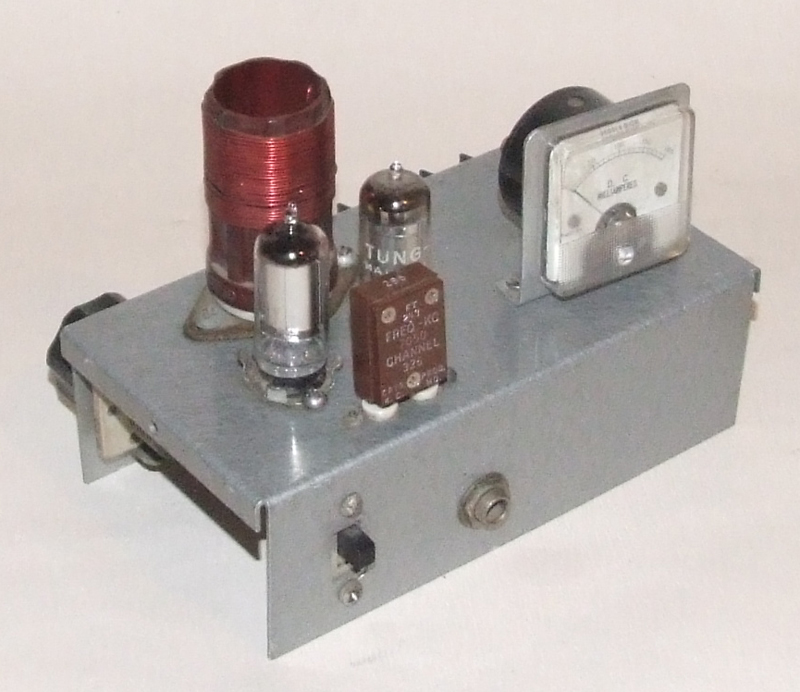 6l6 home made amateur transmitter