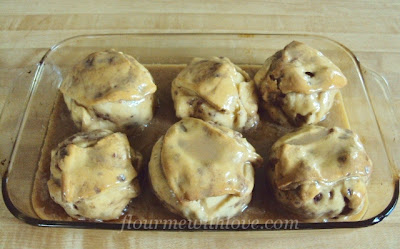  Cinnamon Roll Apple Dumplings with Caramel Sauce 