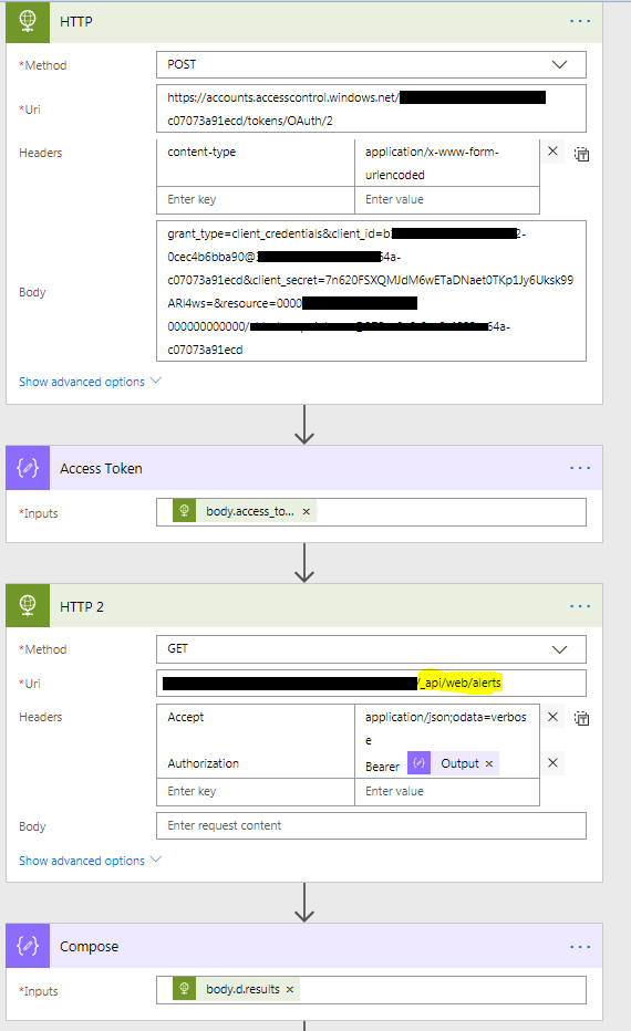 SharePoint Administration Microsoft Flow SharePoint Online Alerts Delete multiple user Out